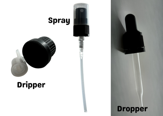 Clear Essential Oil Bottles