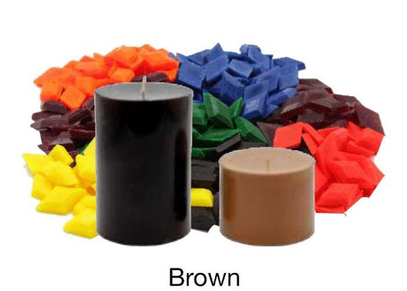 Candle Dye Chips / Brown