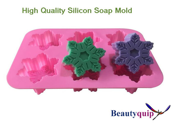 Soap Mold Snowflake Pattern