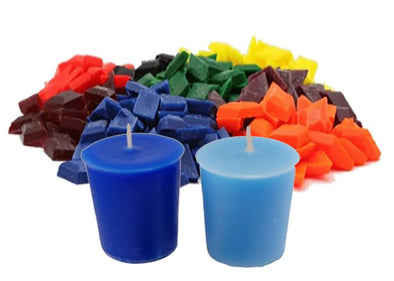 Candle Dye Chips / Baby Blue