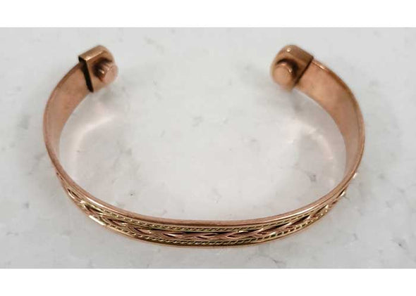 Copper Bracelet - Braided